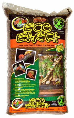 Eco Earth Substrate ZooMed - 8 Quart - 0.31 CF - #25654