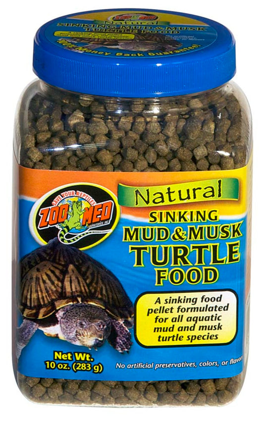 Sinking Mud & Musk Dry Turtle Food - 10 Oz - #27705