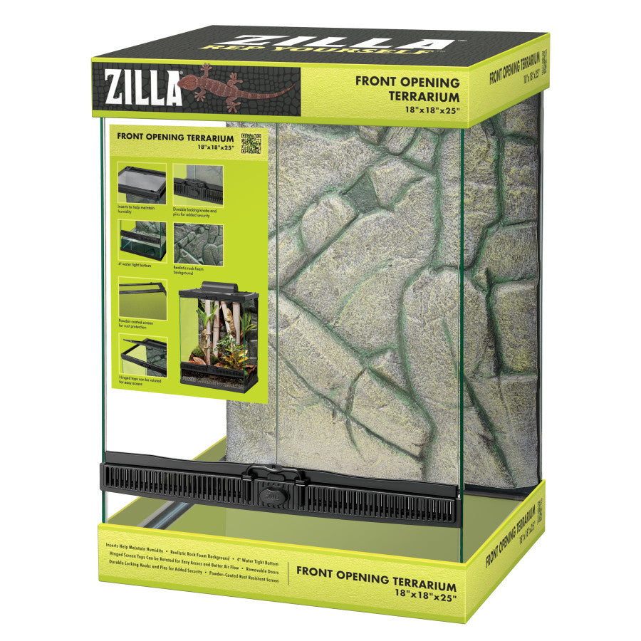 Terrarium Front Opening Zilla - 18x18x25 - #25570