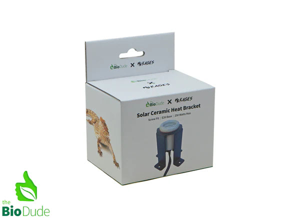 The Bio Dude x Kages Solar Ceramic Heat Bracket  - 3.5" - #31787