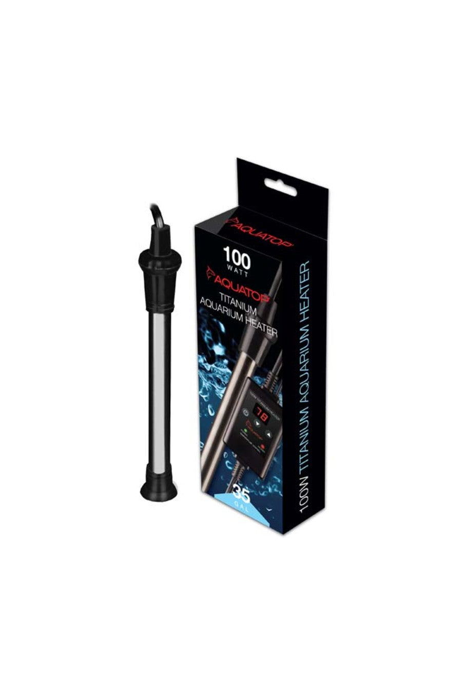 Heater Aquarium Titanium 100 W - 35 Gallon