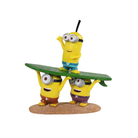 Surfing Minions Aquarium Ornament - Bob, Kevin & Stuart - Small - #32426