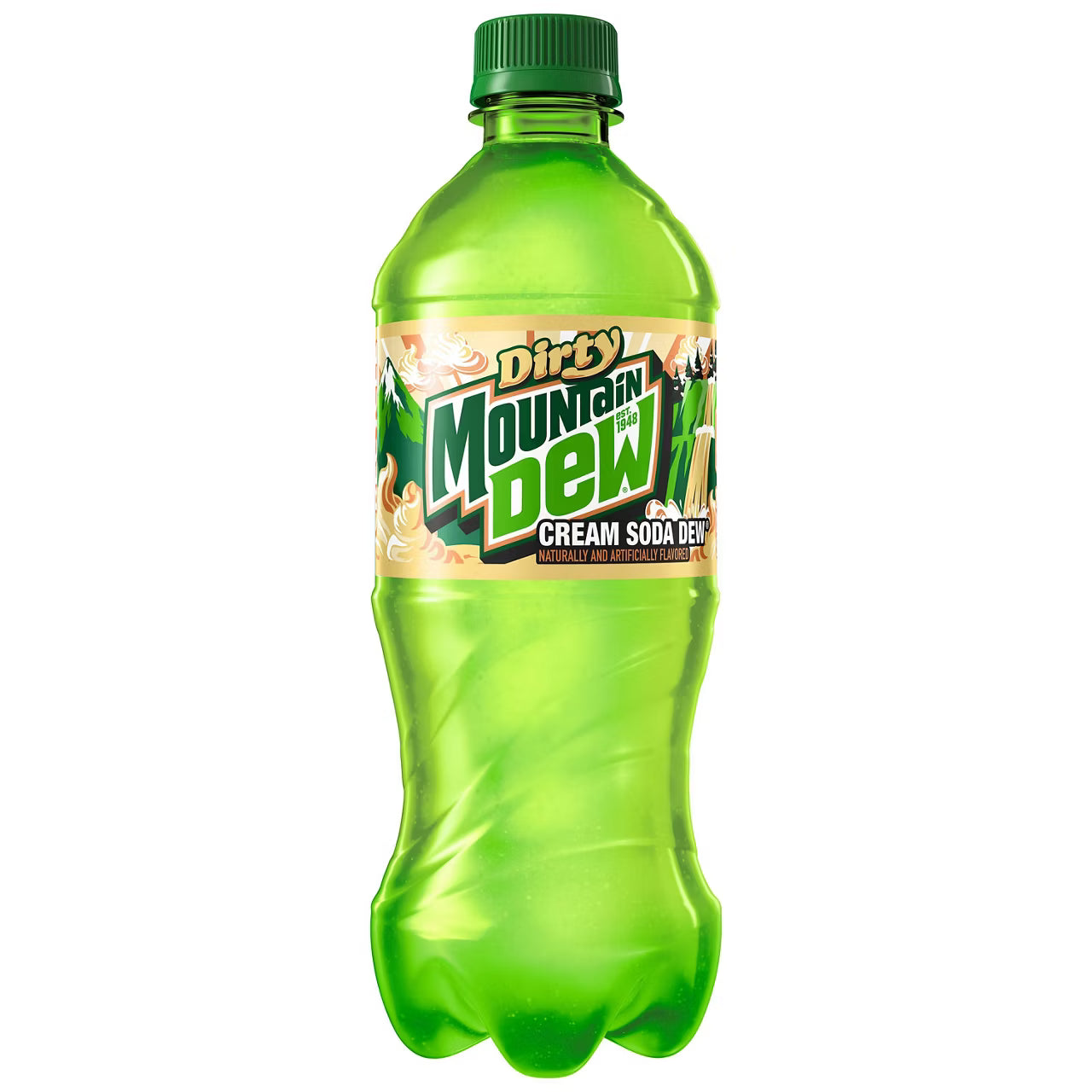 Dirty Mountain Dew - Cream Soda Dew - 20 oz - #32834