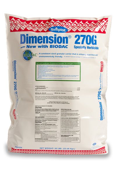 Dimension Pre-Emergent - 50 Lbs - #27864