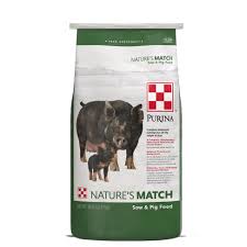 Nature's Match Sow & Pig Feed - 50 Lbs - #24895