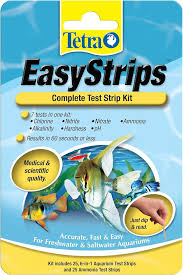 Aquarium Test Strips 6-in-1 & Ammonia - 25 Strips each - #32960