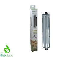 The Bio Dude Solar Lamp Fixture – 12" | Compact T5 UVB Fixture with Nano Reflector (8W) - #31784
