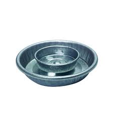 Jar Base Poultry Waterer Galvanized - Qt - #18004