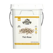 Pinto Beans - 24 Lb Bucket - Augason Farms - #29445