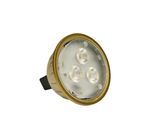 White LED Light Bulb - Flex Gold - MR16 - 3000K - 4W - #27057