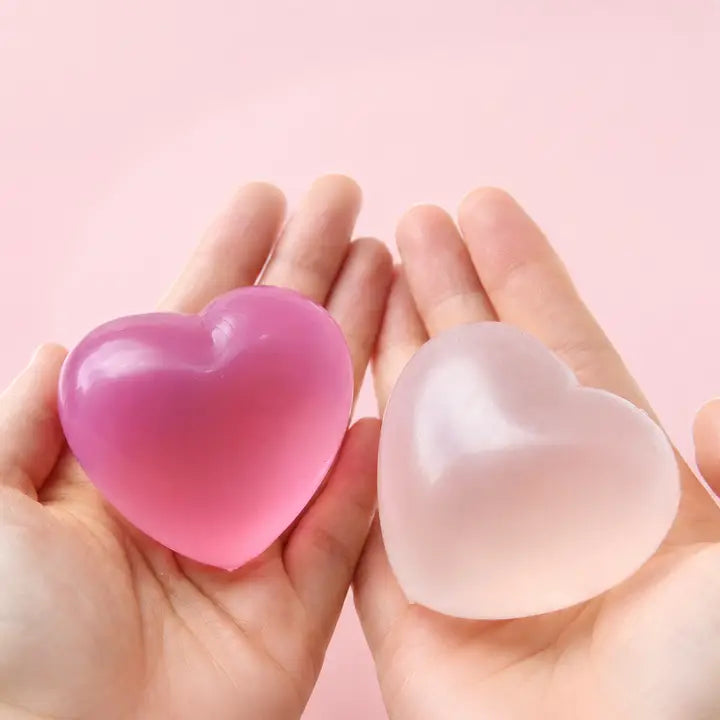 Color Changing Heart Squishy Squeeze Toy - UV - #33319