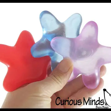 Stretchy Star Sugar Ball - Thick Glue/Gel Syrup Molasses - Squishy Squeeze Toy