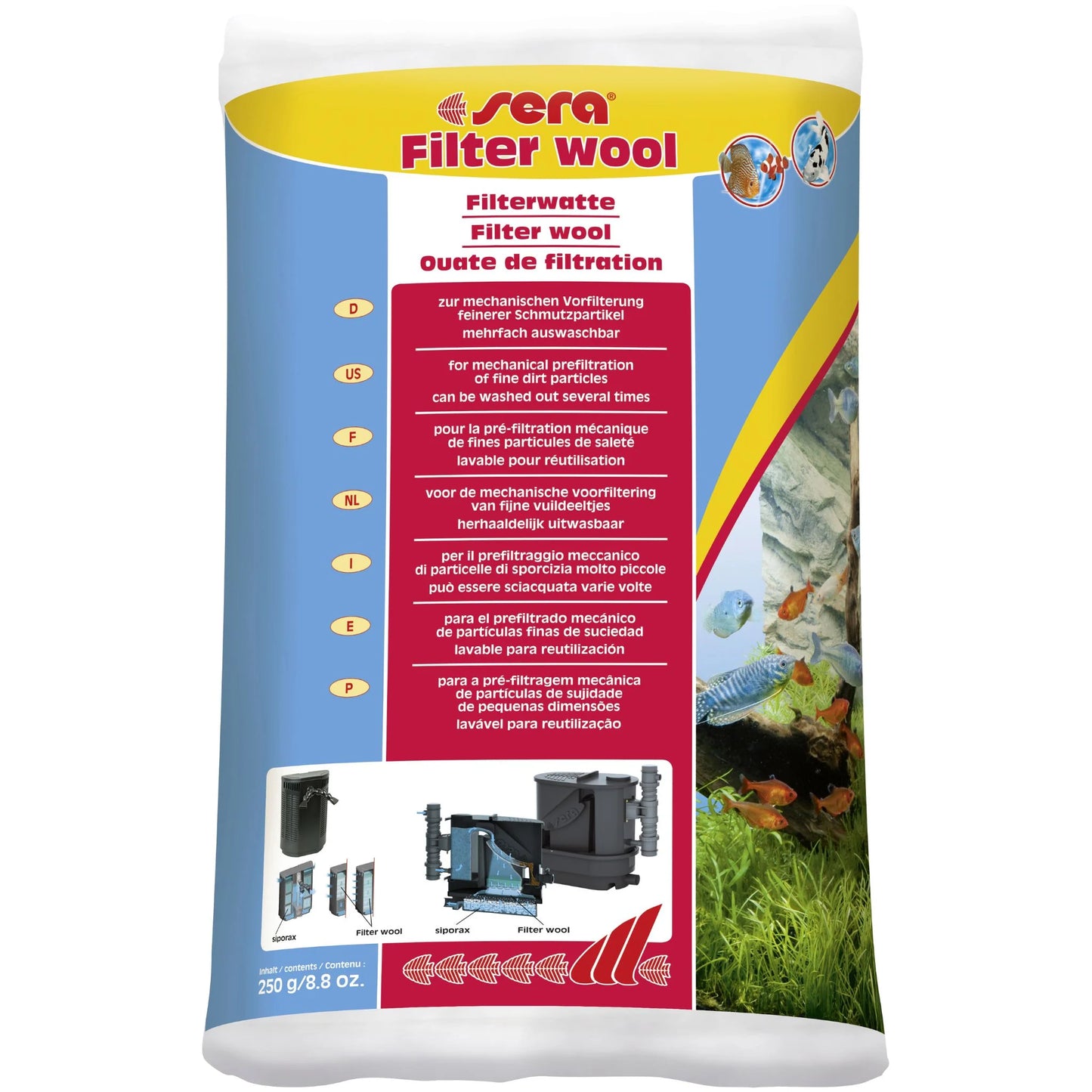 Filter Wool - Sera - #31595 - #31594 - #31593 - #31592 - #31591