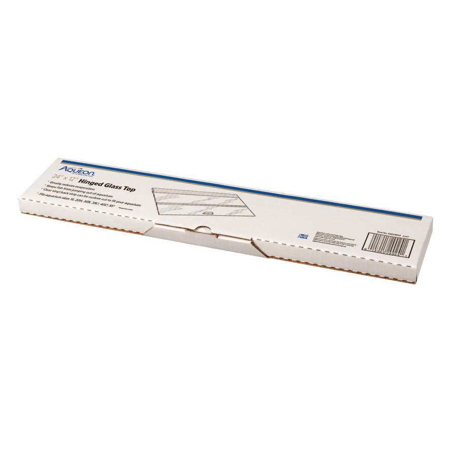 Glass Top Hinged - 24"x12" - #30529
