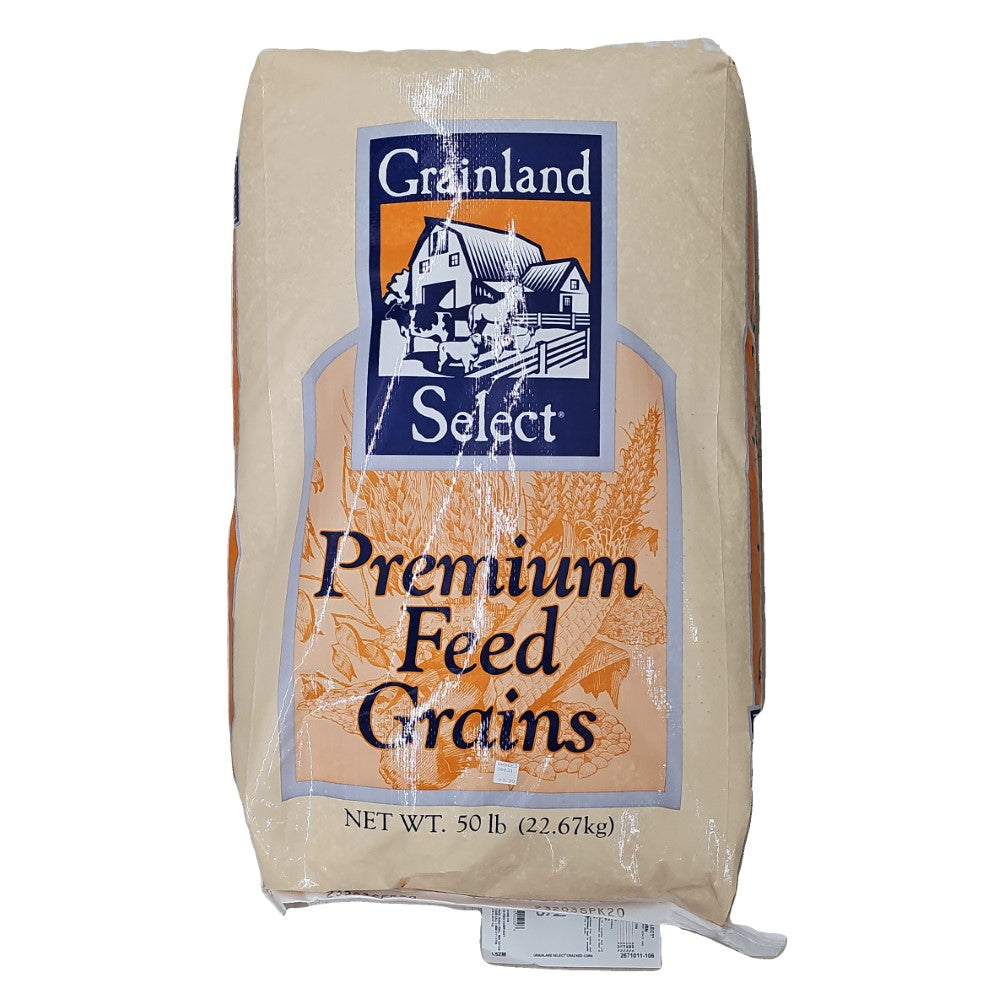 Coarse Cracked Corn - Premium Feed Grains - Grainland Select - 50 Lbs - #8644
