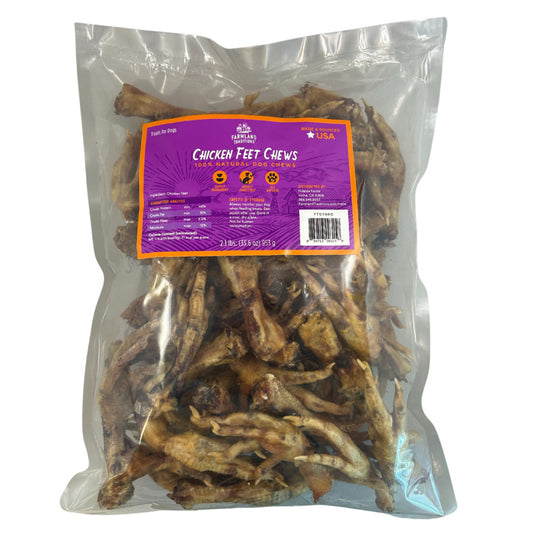 Chicken Feet Chews - Farmland Traditions - Each - #32538