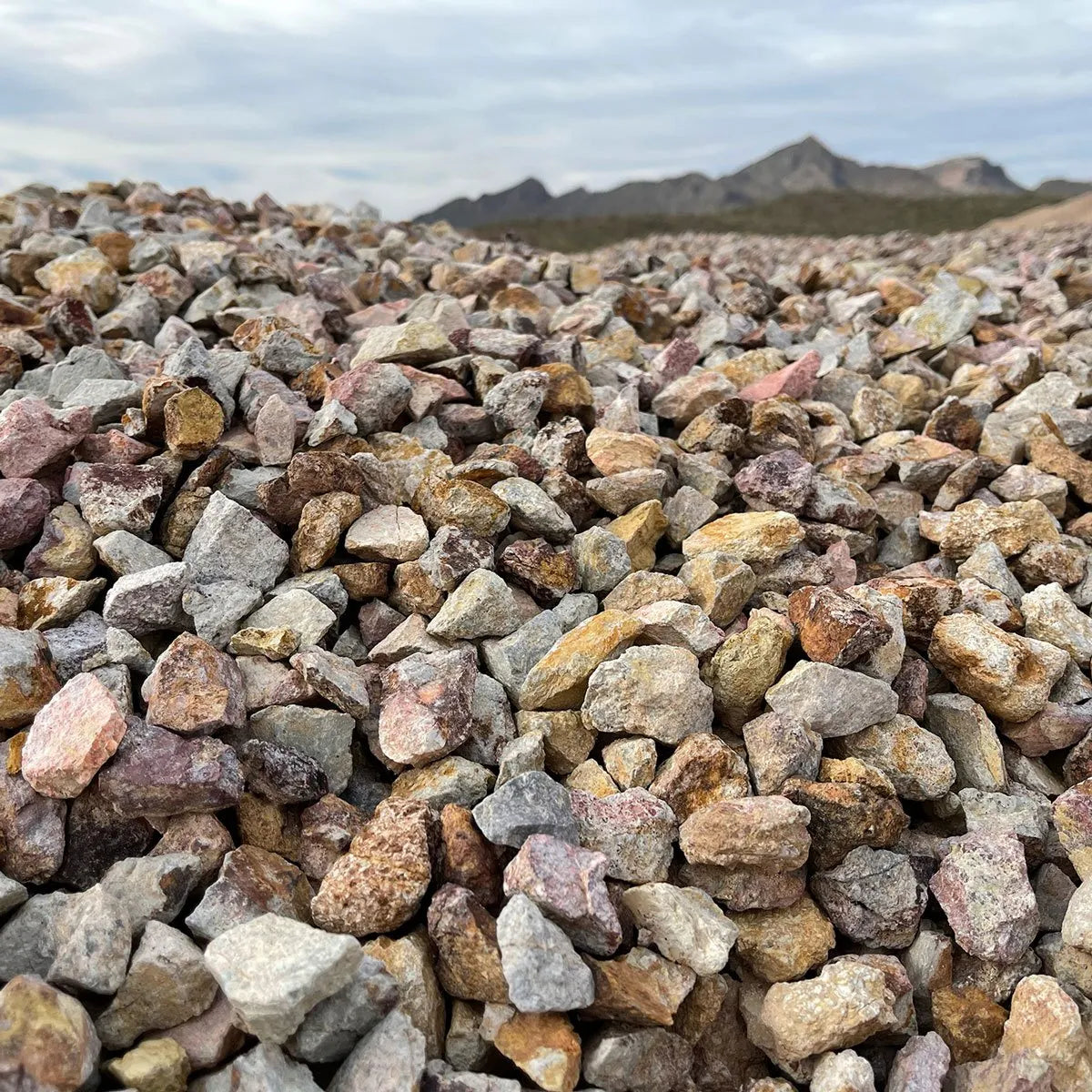 1/2" Screened Apache Gold Rock - By the Cubic Yard - 6 / 21 - #23316