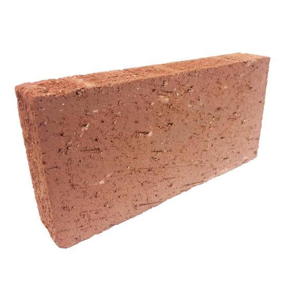 Red Tumbled Clay Brick - 8"x4" - 1-1/2" Thick
