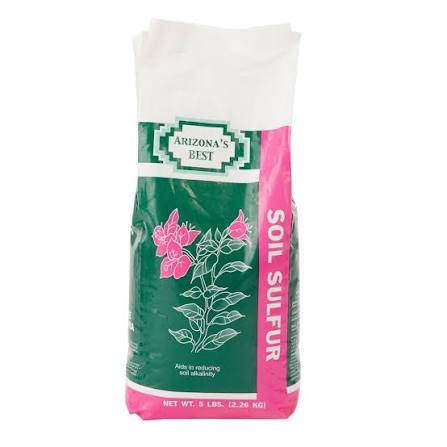 Soil Sulfur AZ Best - 5 Lbs - #8270