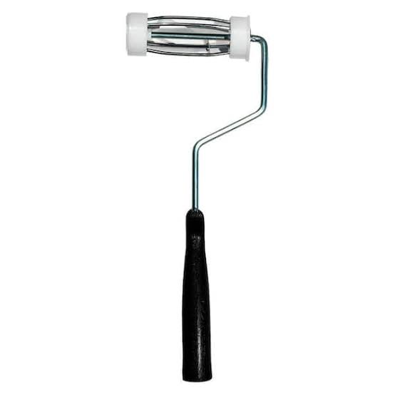 Roller Cage Black/Green Handle - 4" - #12744