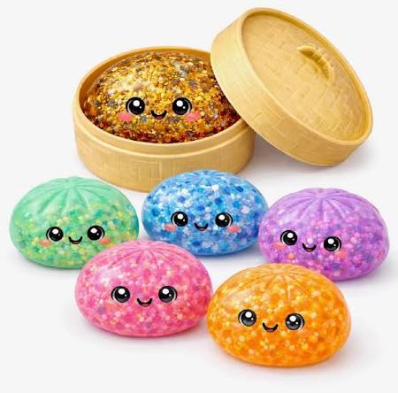 Beaded Dumpling Squishy Squeeze Toy - #33203