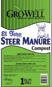 Steer Manure - 1 CF - #207