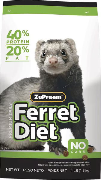 Ferret Food ZuPreem Premium Diet - 4 lb - #31764