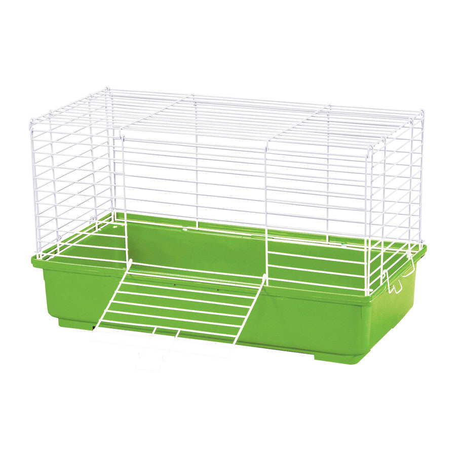 Rabbit Cage Kaytee - Green/Blue/Purple - 34x12x14 - #26759