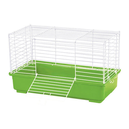 Rabbit Cage Kaytee - Green/Blue/Purple - 34x12x14 - #26759