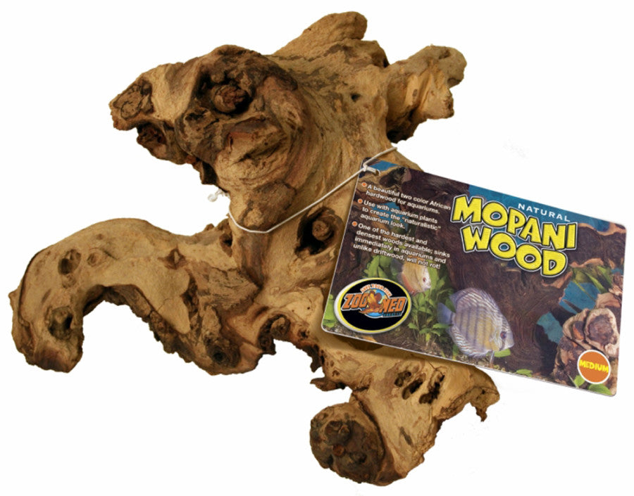 Mopani Wood Aquarium - 10-12" - Medium - #29235