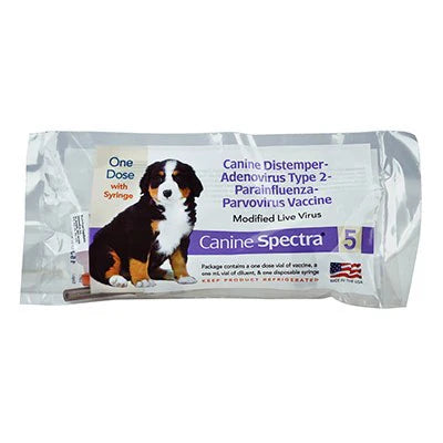 Vaccine Spectra 5 Canine - 1 Dose - #13467