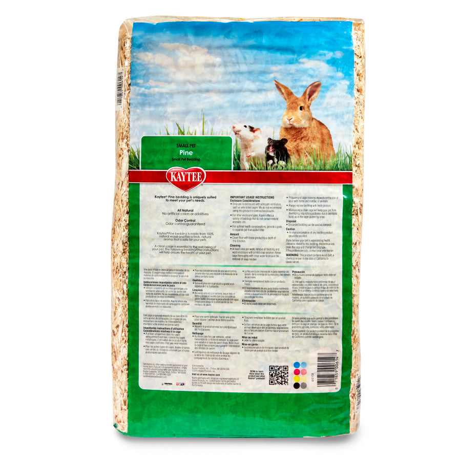 Small Pet Pine Bedding - Kaytee - 1200 Cu. In. - #28585