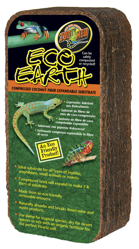Eco Earth Substrate ZooMed 1 Brick - 650 g - #25432