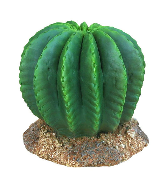 Golden Barrel Cactus Aquarium Decor - #26747