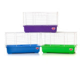 Rabbit Cage Kaytee - Green/Blue/Purple - 34x12x14 - #26759