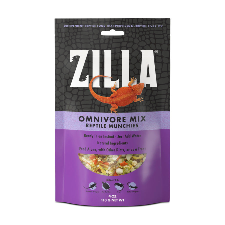 Omnivore Mix Reptile Munchies Zilla - 4 oz - #25436