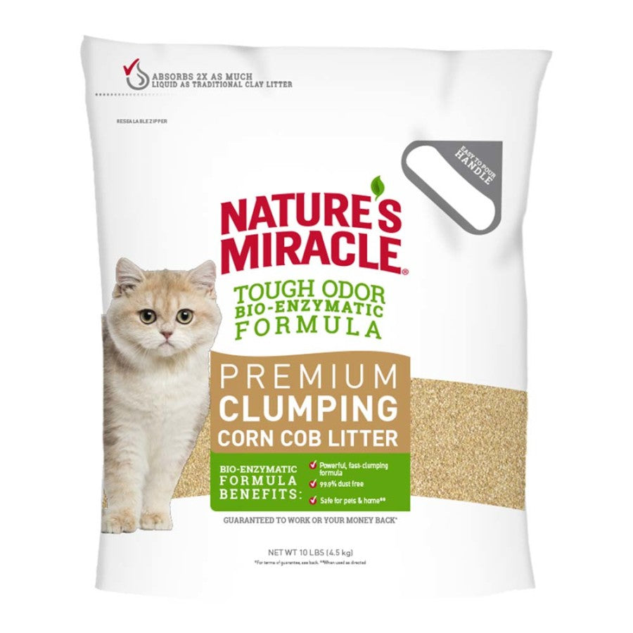 Litter Cat Nature's Miracle Corn - 10 Lbs - #30247