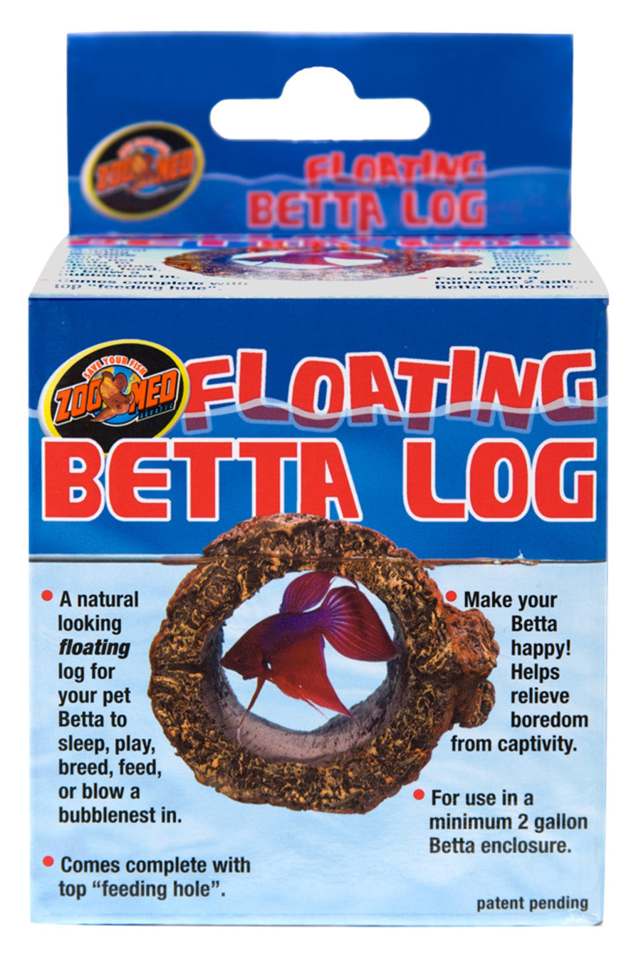 Log Betta Floating - Small - #29260