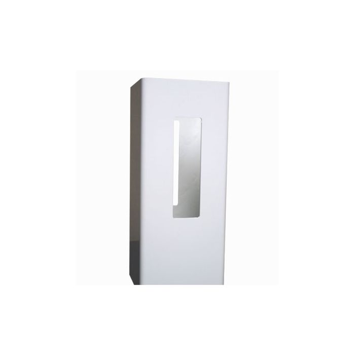 Post Fence Vinyl Center 2-Rail - 5"x5"x60"