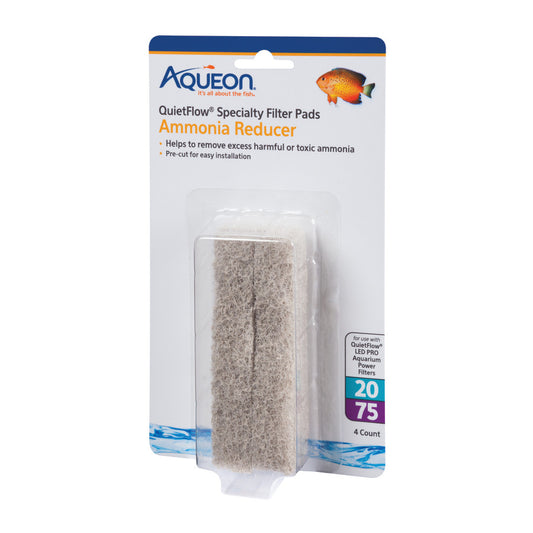 Ammonia Filter Pads 4 Pack - QuietFlow 20 or 75 - #31444