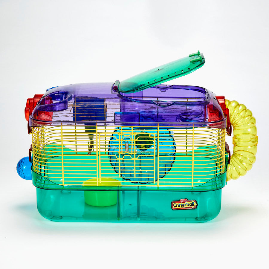 Critter Trail One Level Habitat - Mouse, Gerbil, or Hamster Cage - #32835
