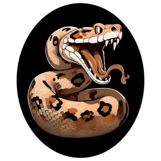 Sticker Rattlesnake 5" - #31980