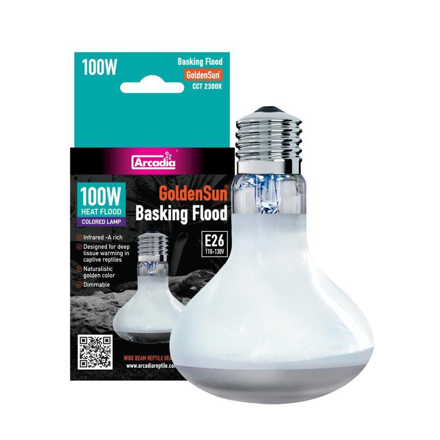 Bulb Heat Flood GoldenSun Basking - 110-130V - 100 Watt - #31770