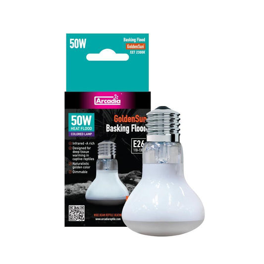 Bulb Heat Flood GoldenSun Basking - 110-130V - 50 Watt - #31945