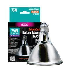 Bulb Heat Halogen GoldenSun Basking - 110-130V - 75 Watt - #31801