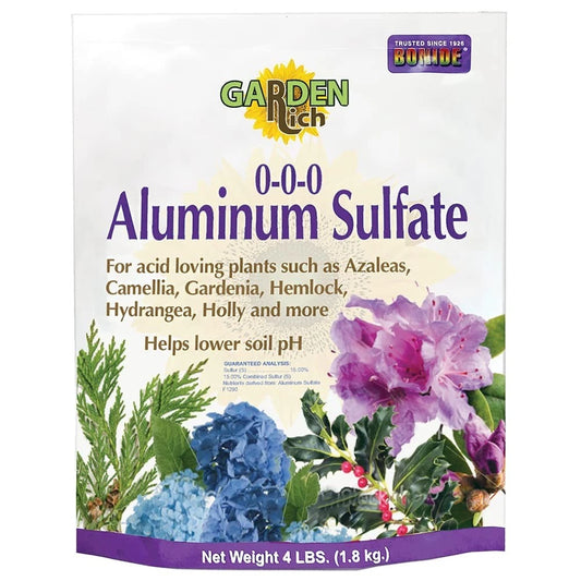 Sulfur Aluminum Sulfate 15%- 4 Lbs - #4783