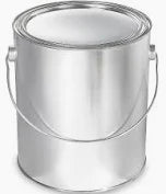 Empty Paint Can With Lid - 1 Gallon - #16037