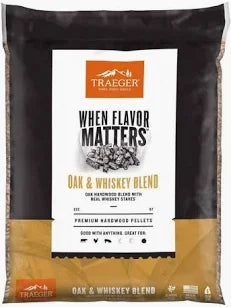 Grill Pellets Whiskey Barrel Blend - 20 lbs - PEL418 - #29181