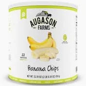 Freeze Dried Banana Chips - 33 Oz Can - Augason Farms - #19624