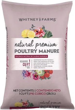 Poultry Manure Whitney Farms - 1 CF - #3313
